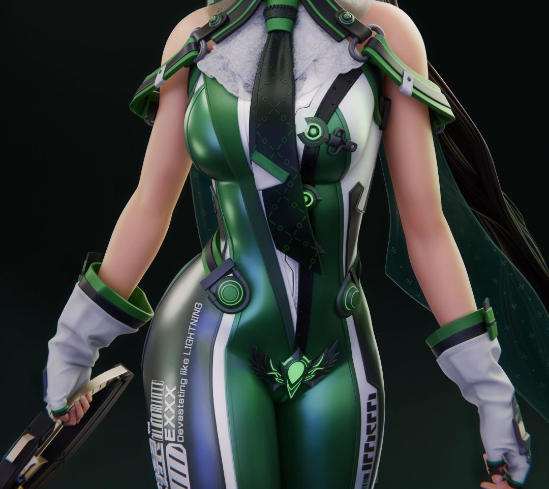 イブ 1/8 ステラーブレイド ガレージキット 未塗装 未組立 フィギュア