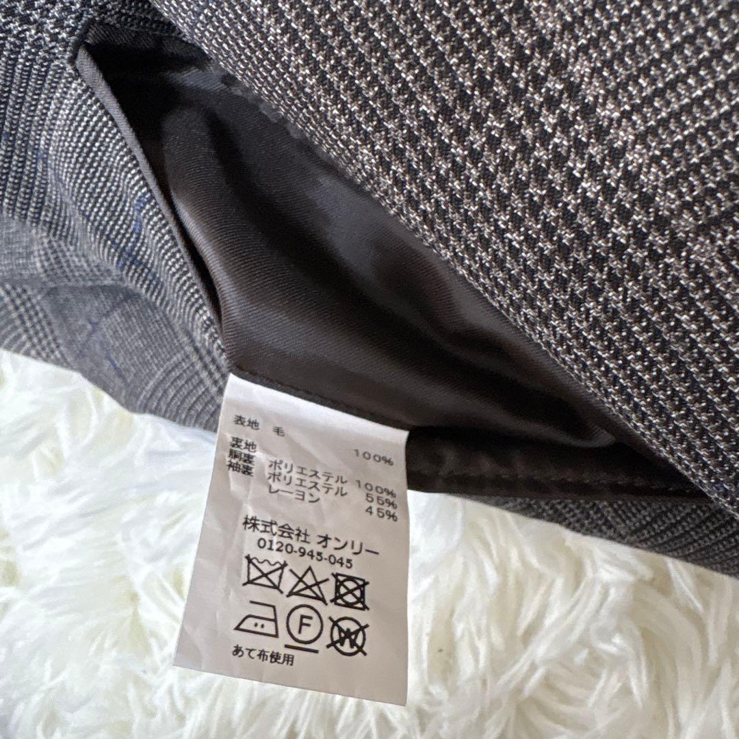 ONLY スーツ スリーピース イタリア生地 DRAGO チェック