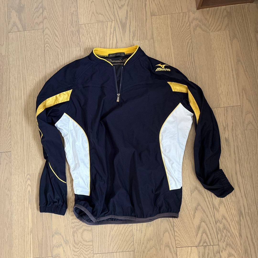 Mizuno ジャージ ネイビー/ホワイト/イエロー