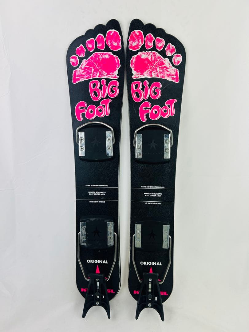 Big Foot ビッグフット スキー板 　ショートスキー　ファンスキー　足形