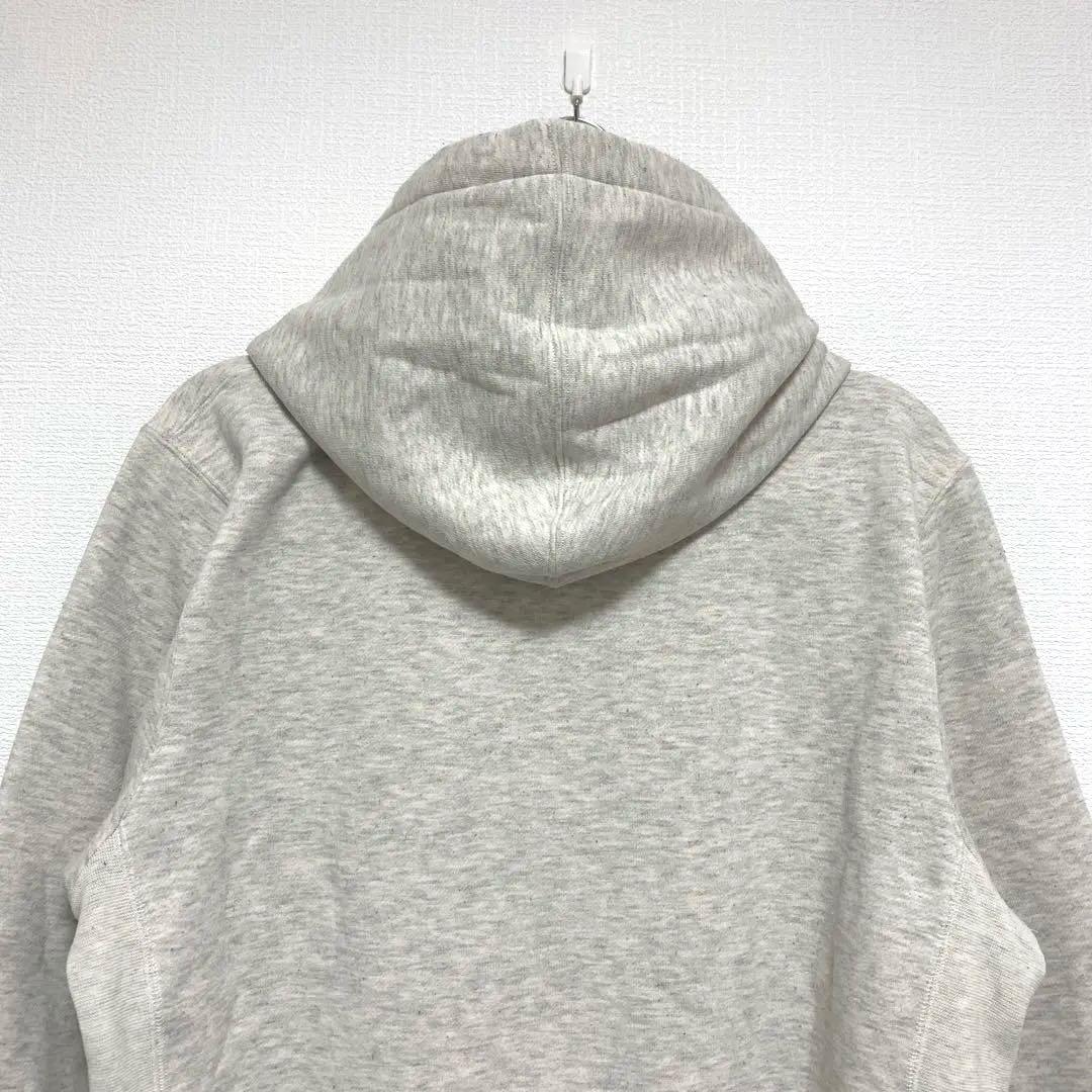 限定ノースフェイス★STANDARD パーカー XL グレー白 オートミール