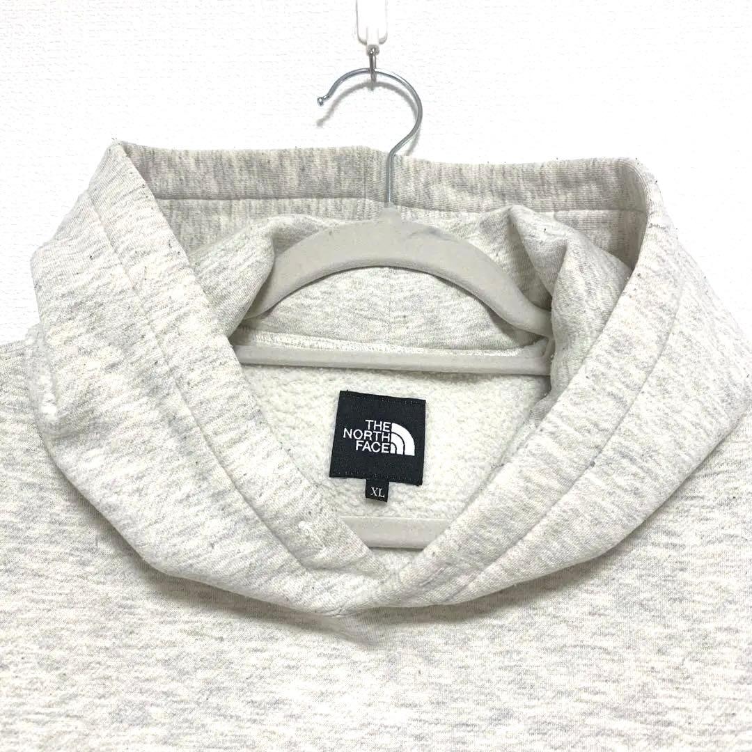 限定ノースフェイス★STANDARD パーカー XL グレー白 オートミール