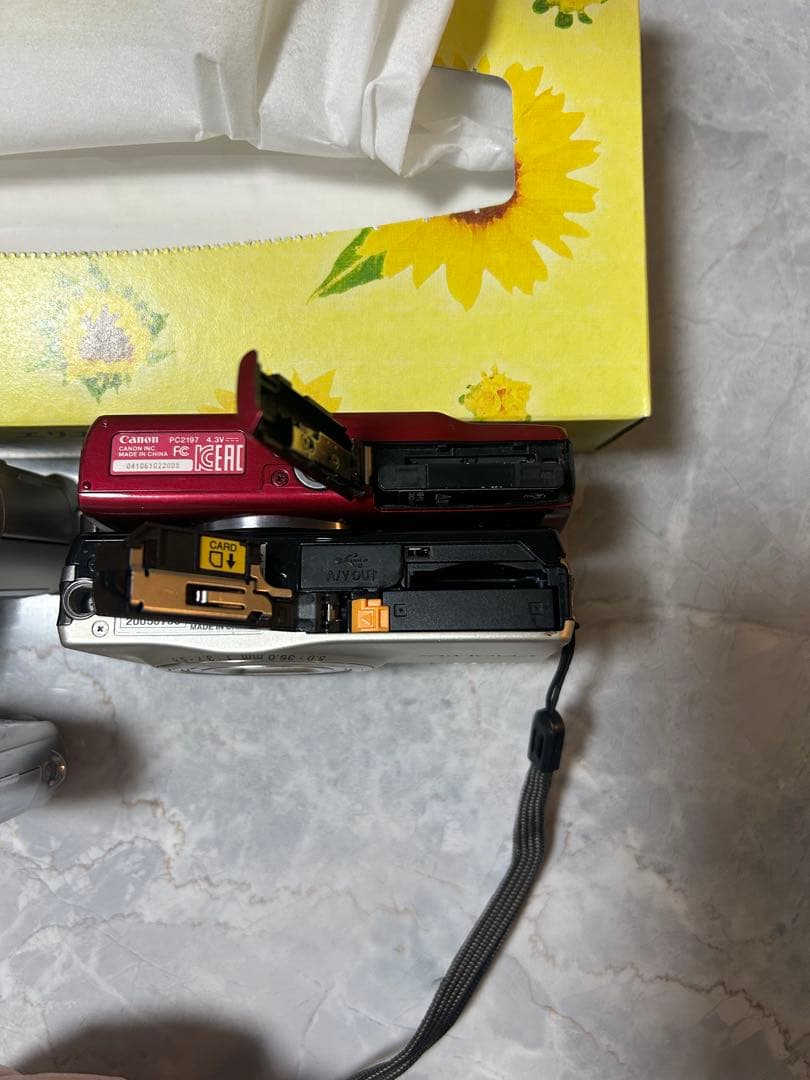 コンパクトデジカメ4台まとめ売り（ジャンク品）