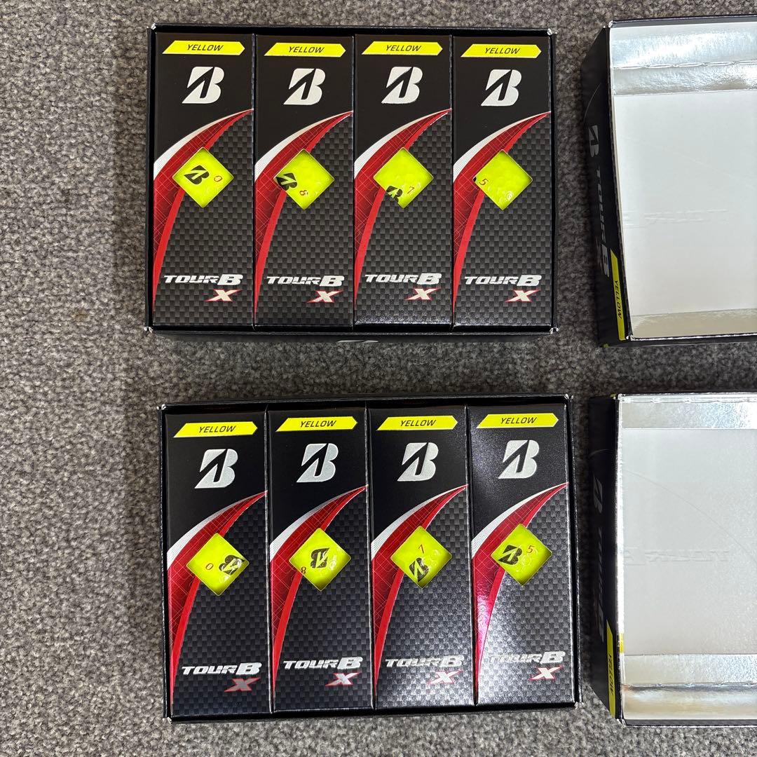 ブリヂストン TOUR B X イエロー 12個入り2ダース