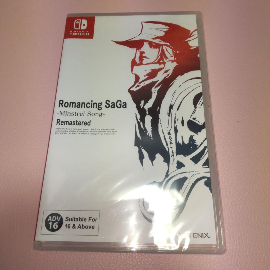 ロマンシングサガ　ミンストレルソング Switchソフト　海外版