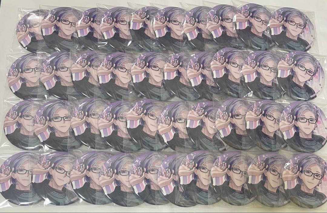 にじさんじ　不破湊　7大タワーコラボ　缶バッジ　40点