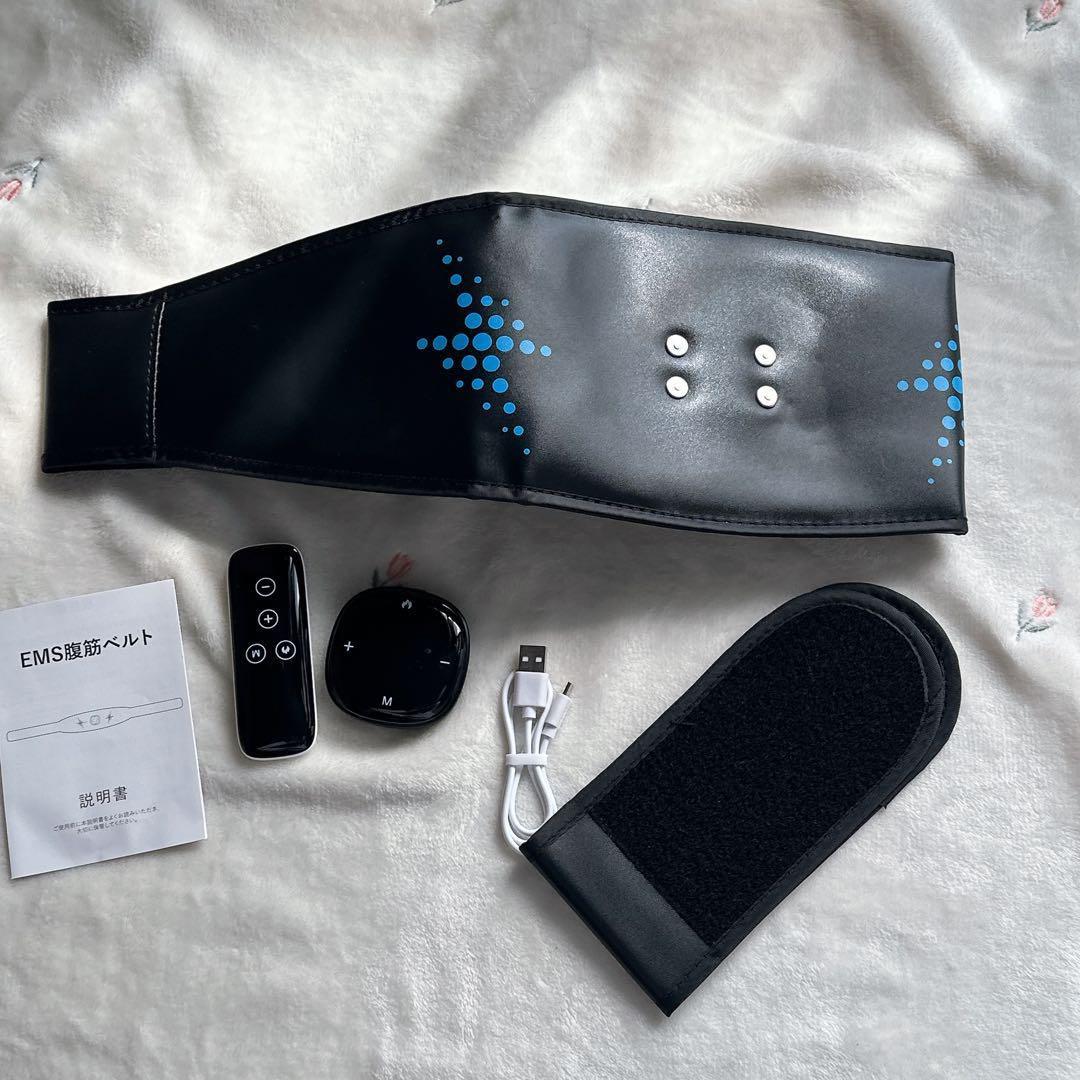 腹筋ベルト EMS 腹筋ベルト 強力モデル 腹筋マシーン 筋トレ 腹筋マシン