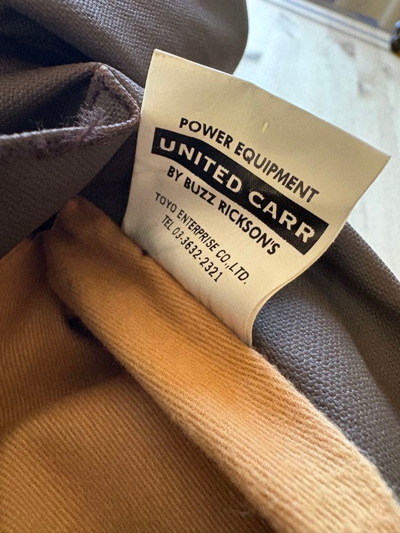 ユナイテッドカー　バズリクソンズ　ラバーコート　ジャケット　マッキントッシュ