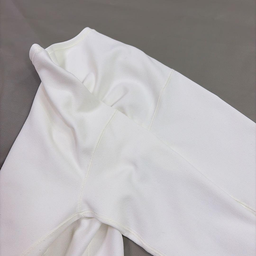 Whim Gazette ウィムガゼット　Vガゼットプルオーバー　ホワイト36