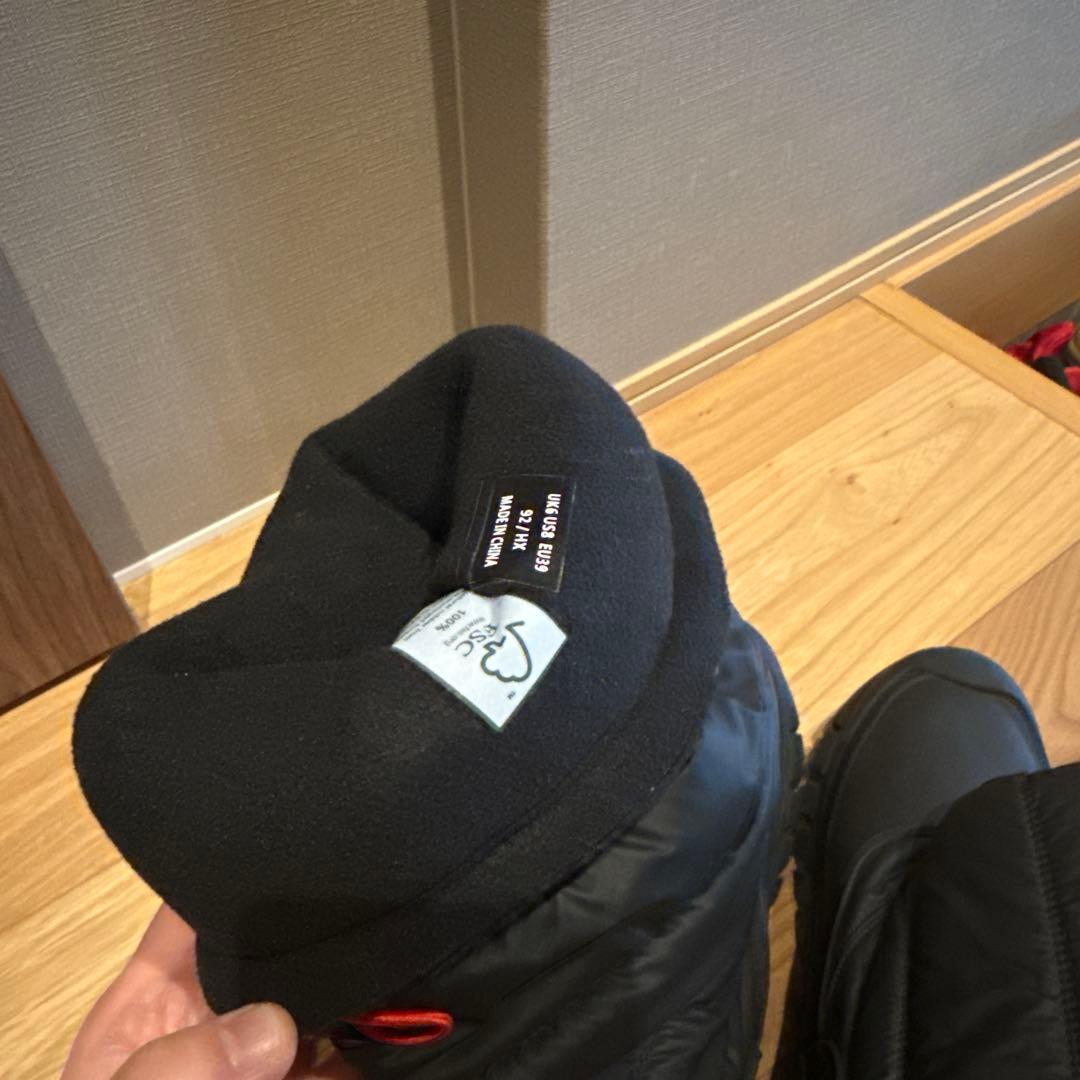 Hunter スノーブーツ　ハンター　 24.5cm US7 ブラック　黒