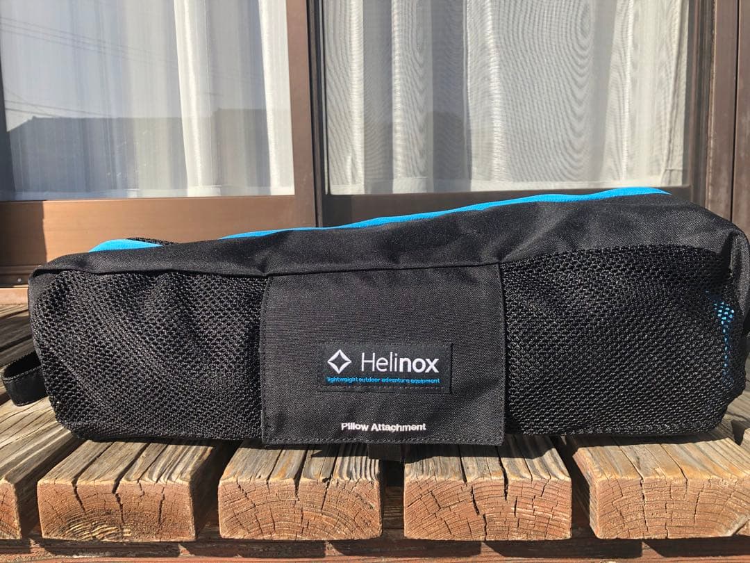 ヘリノックス(Helinox)サンセットチェア ブラック×ブルー