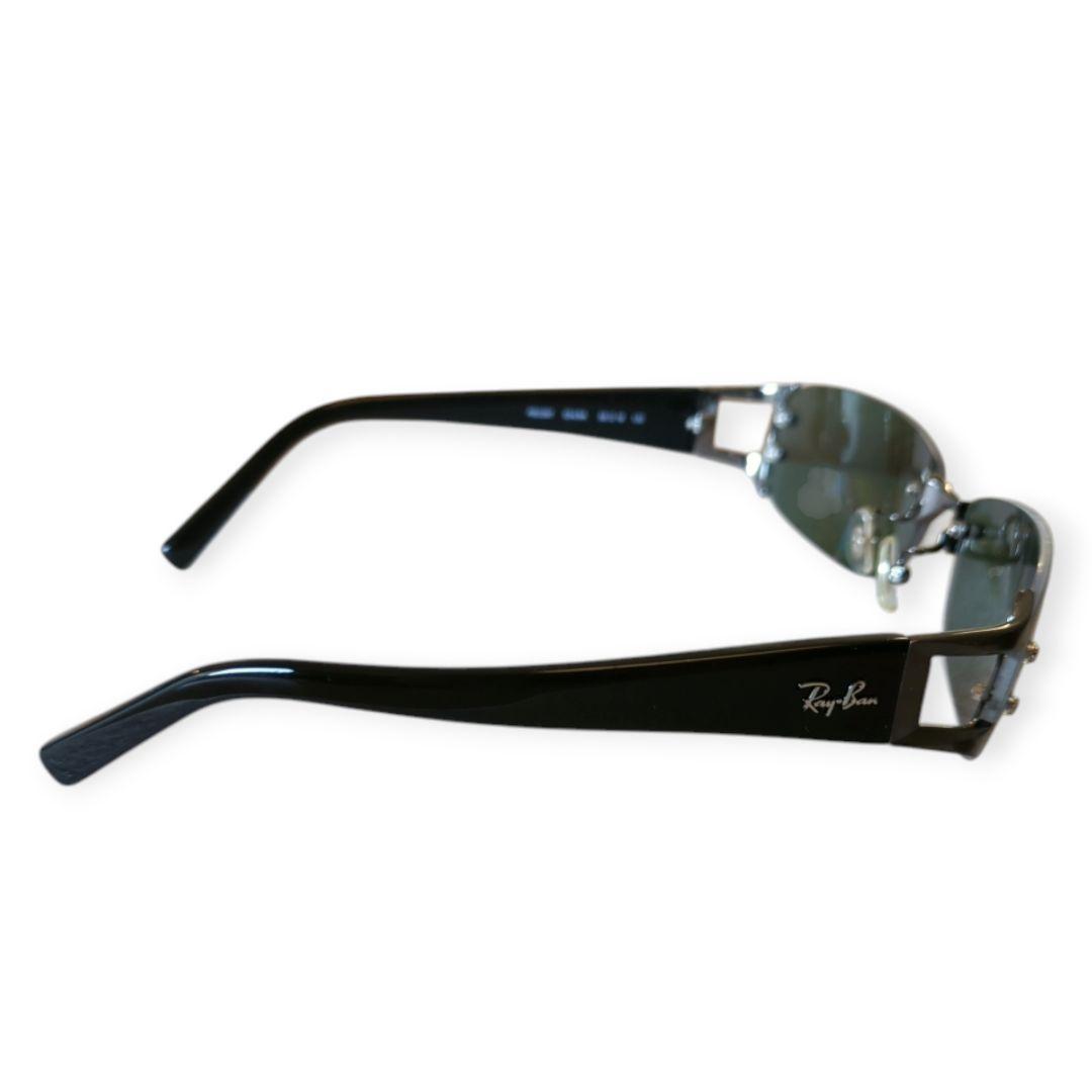 美品 Ray-Ban RB3397 偏光レンズ サングラス 黒 専用ケースあり