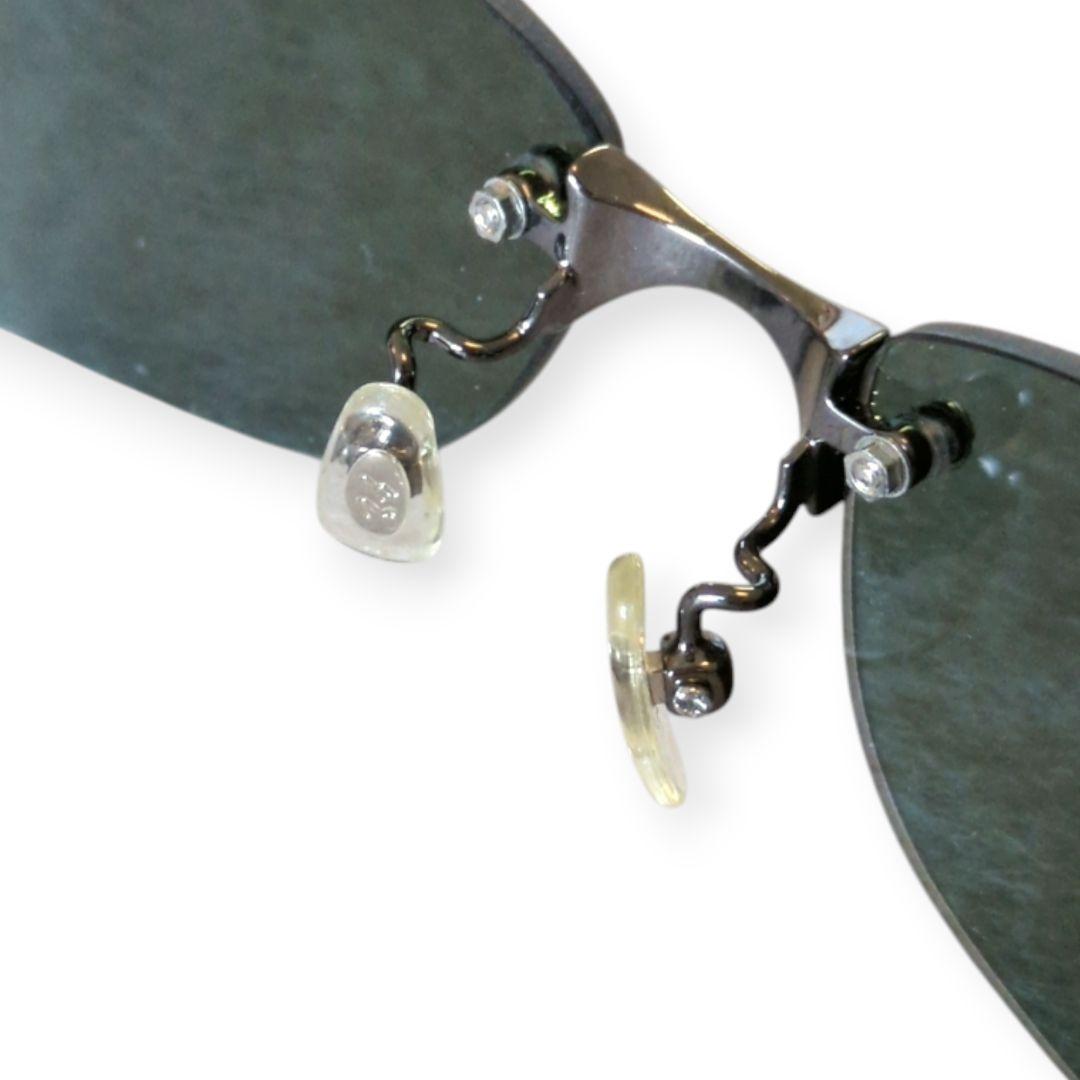 美品 Ray-Ban RB3397 偏光レンズ サングラス 黒 専用ケースあり