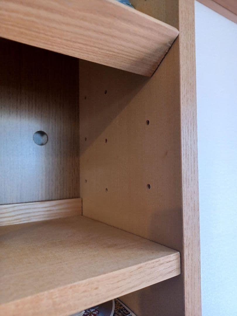 無印良品　木製本棚 多段式　薄型