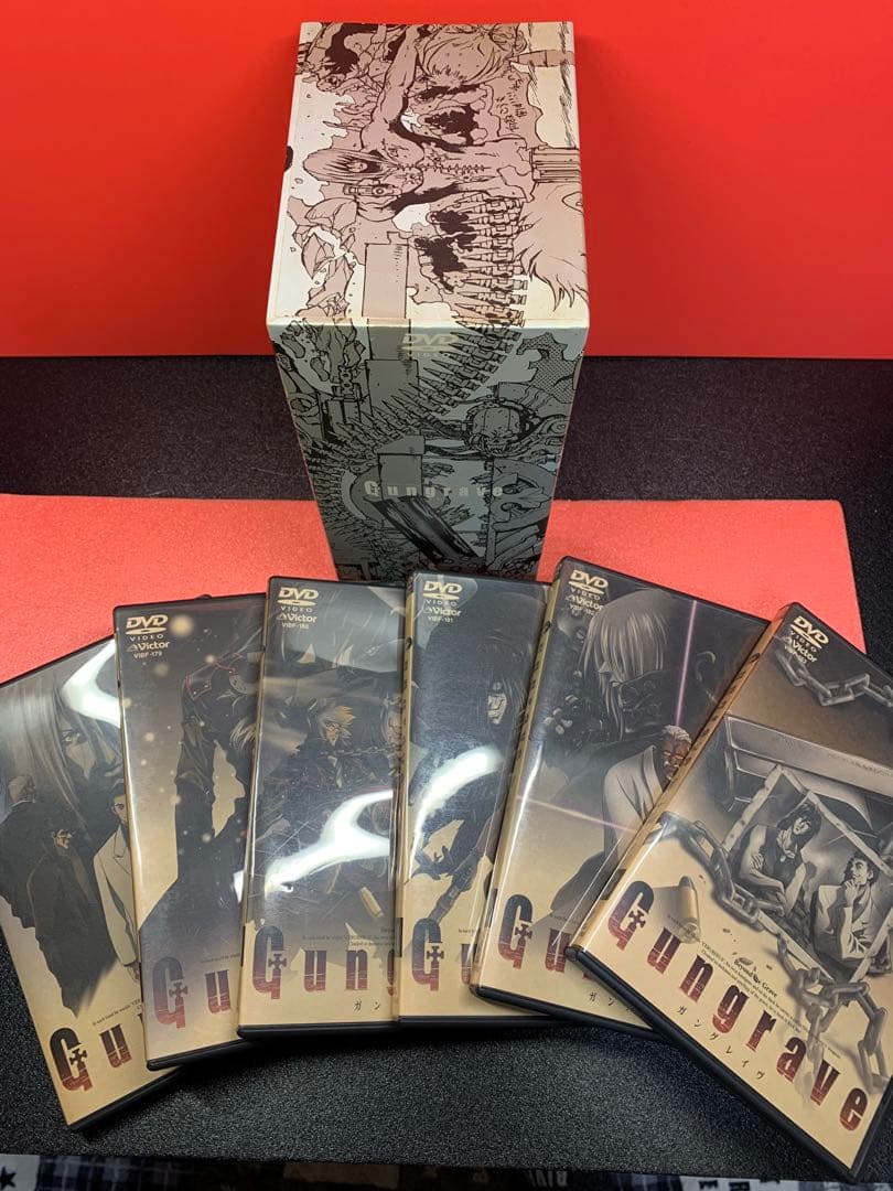 ガングレイヴ 初回限定版DVDBOX全13巻 セット