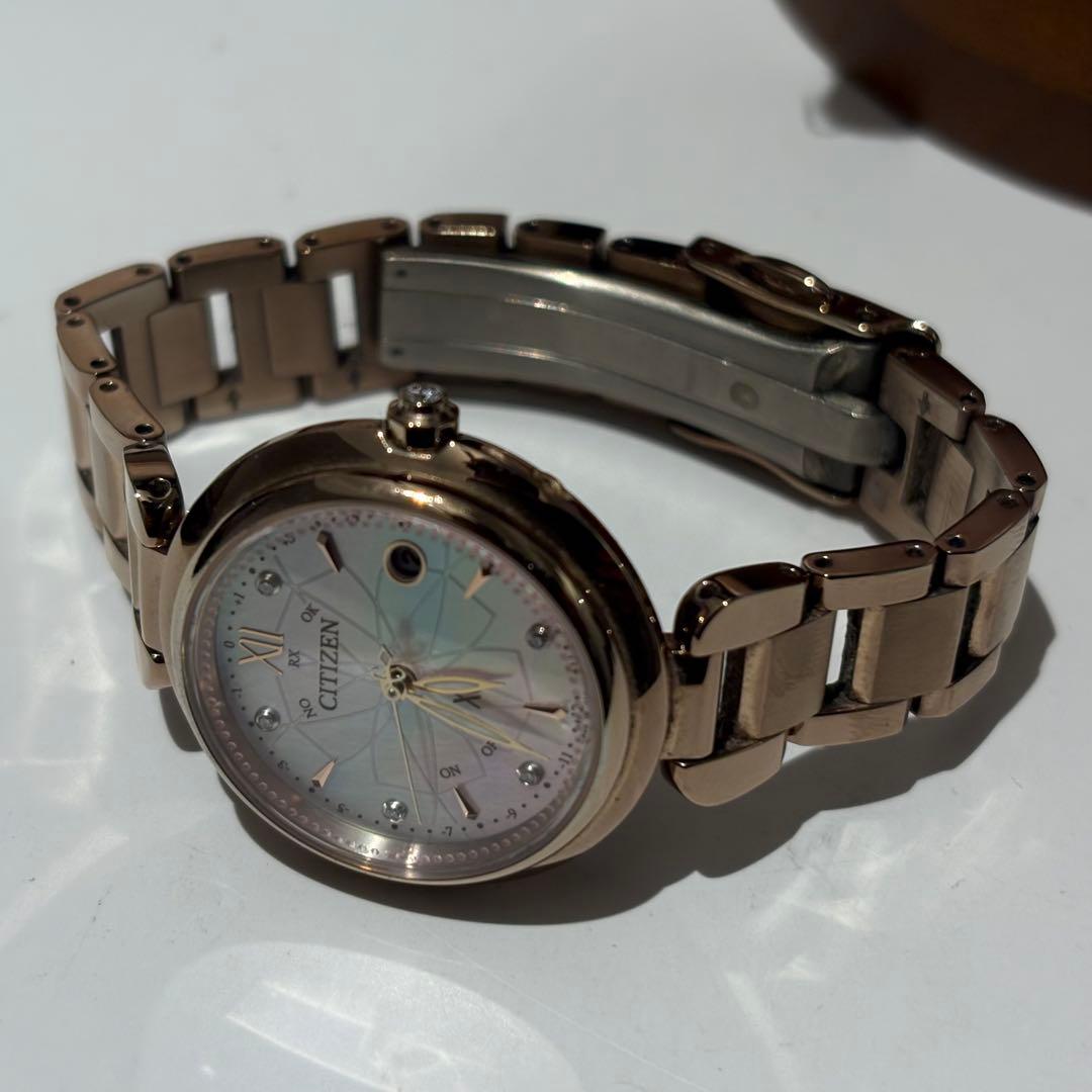 【希少】シチズン xC 25周年記念　5Pダイヤ シェル　ES9467-54X