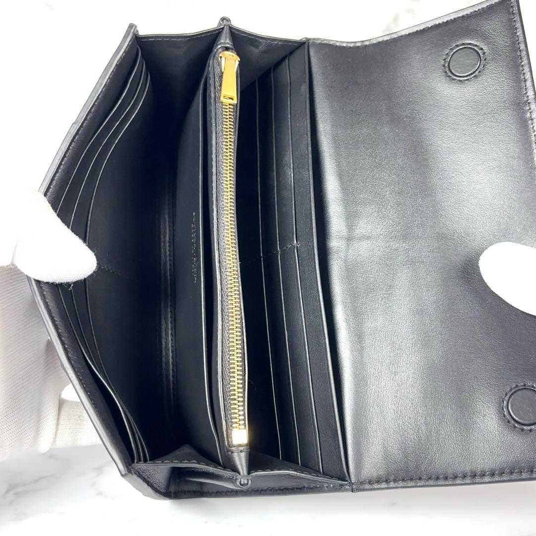 BOTTEGA VENETA 長財布 カセット ラージ フラップウォレット