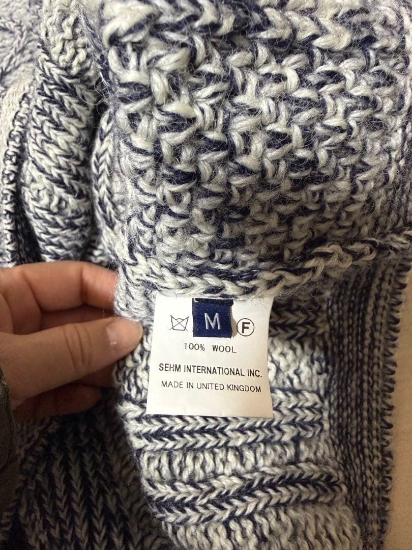 Guernsey Woollens タートルネックセーター M