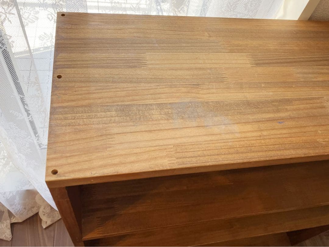 古道具 本棚 おもちゃ棚 絵本棚 おもちゃ収納３段 木製 モンテッソーリ