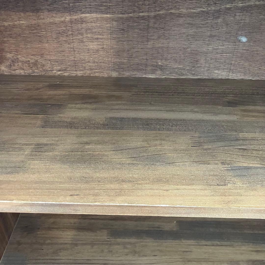 古道具 本棚 おもちゃ棚 絵本棚 おもちゃ収納３段 木製 モンテッソーリ