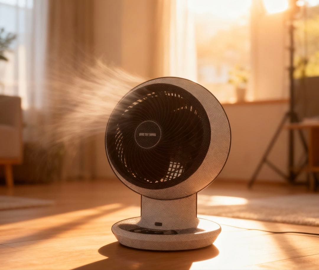 IRIS OHYAMA DC JETサーキュレーター KCF-SDC182T-W