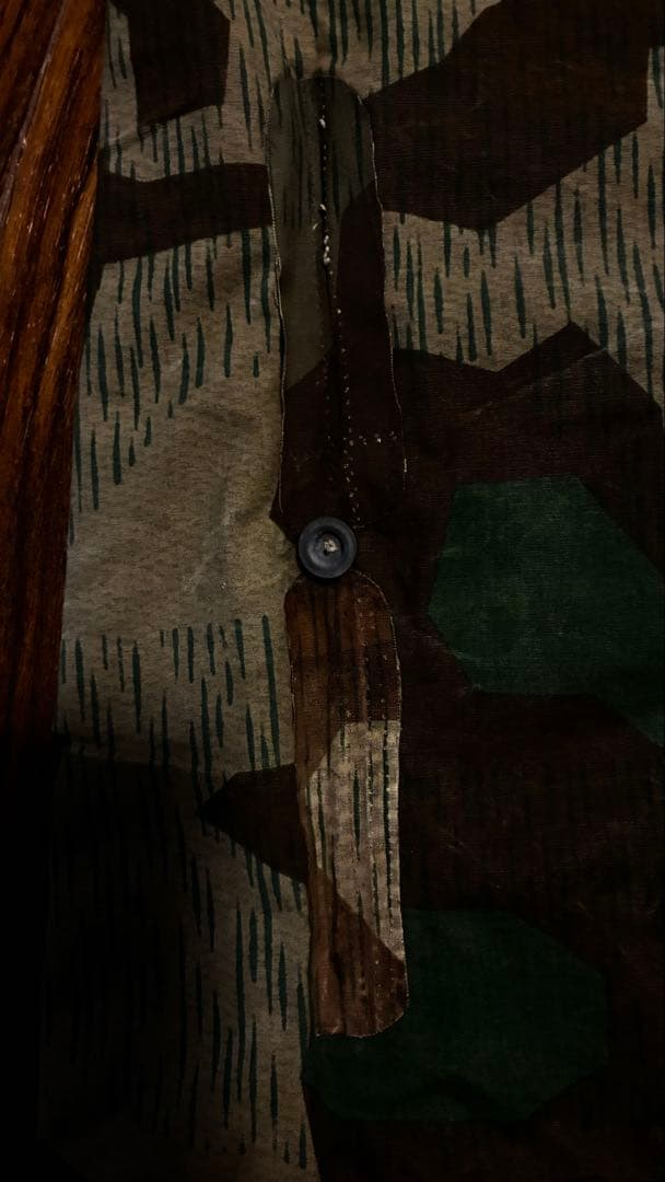 実物　ドイツ国防軍　ナチ◯ドイツ　軍幕　　スプリンターカモM31 2枚セット