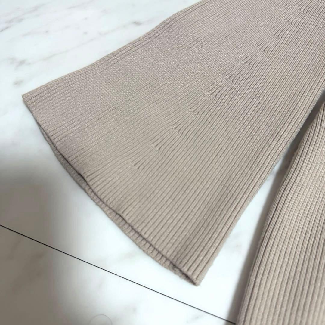 【美品】2024✨完売品 アニュアンス ドッキングニットワンピース 美シルエット