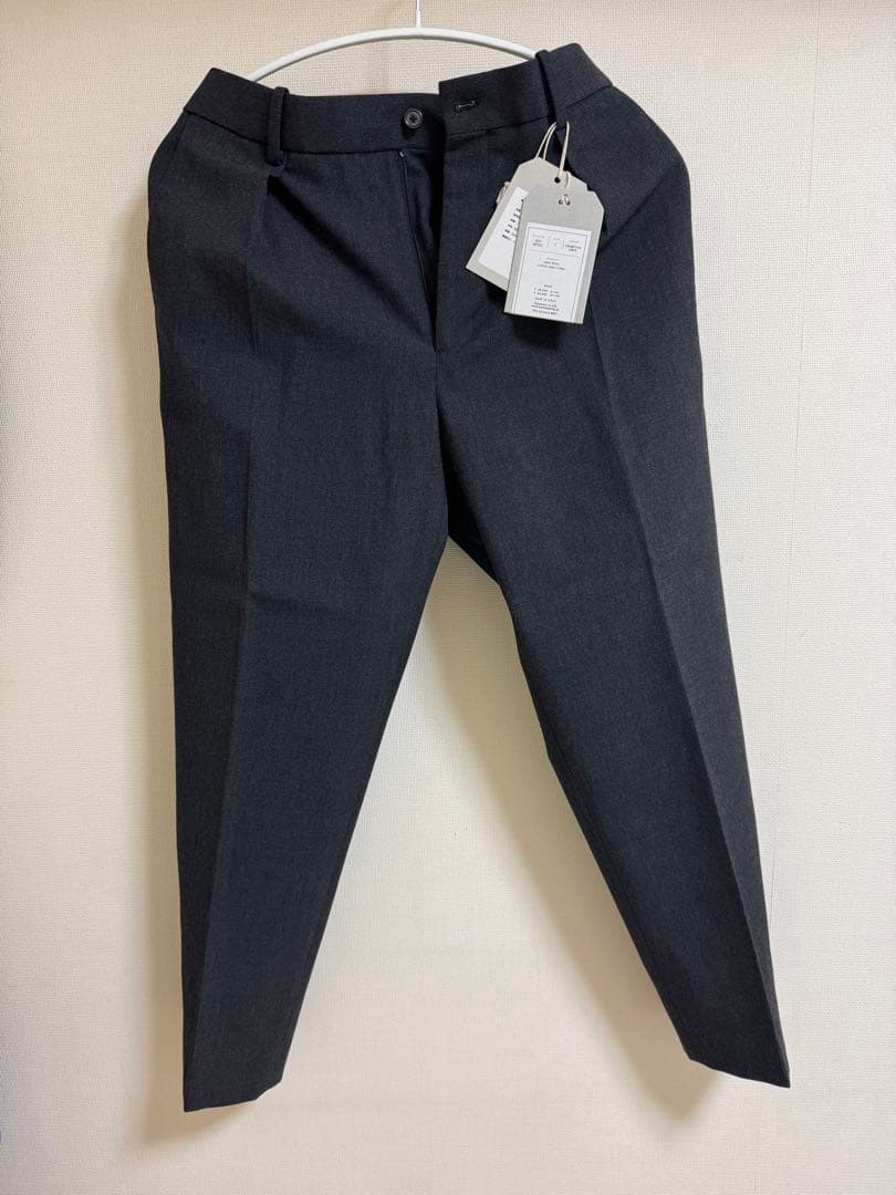 マーカウェア サバイバルクロス ペグトップ スラックス　グレイ　パンツ