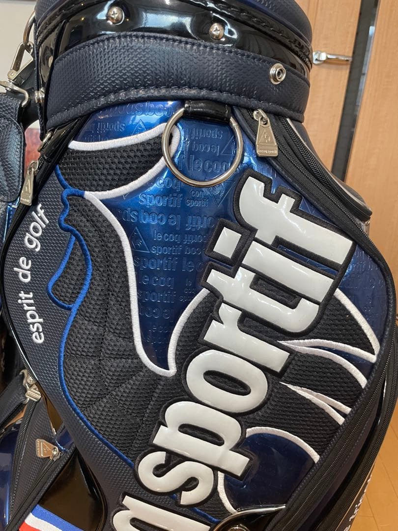 le coq sportif キャディバッグ ネイビー