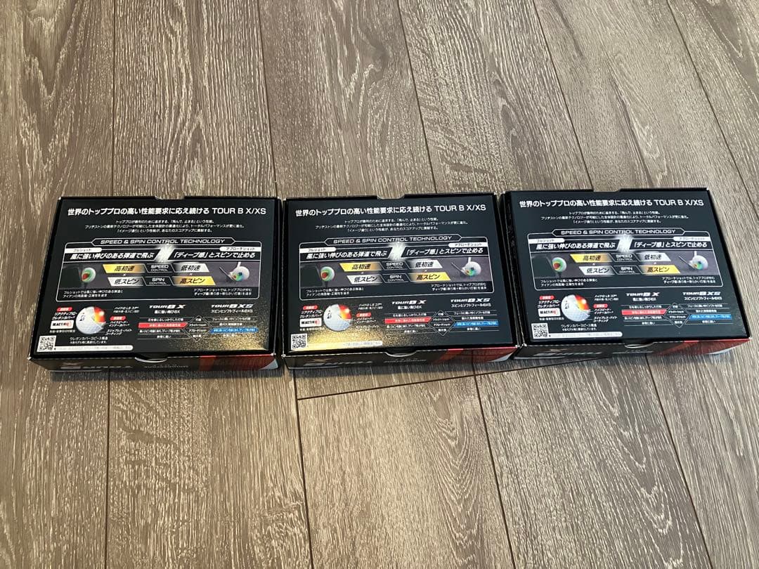 【新品】ブリヂストン Tour B X 3ダース　ゴルフボール
