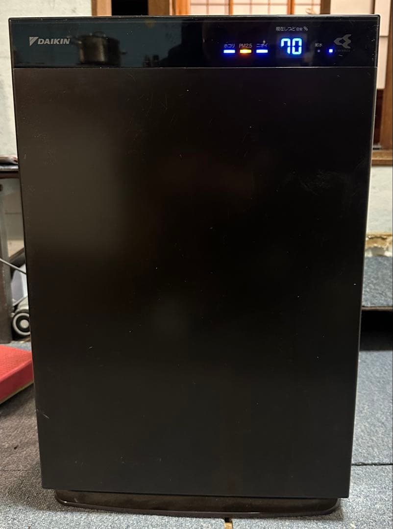 DAIKIN 空気清浄機 MCK70XN-T ブラック 動作良好 2021年式