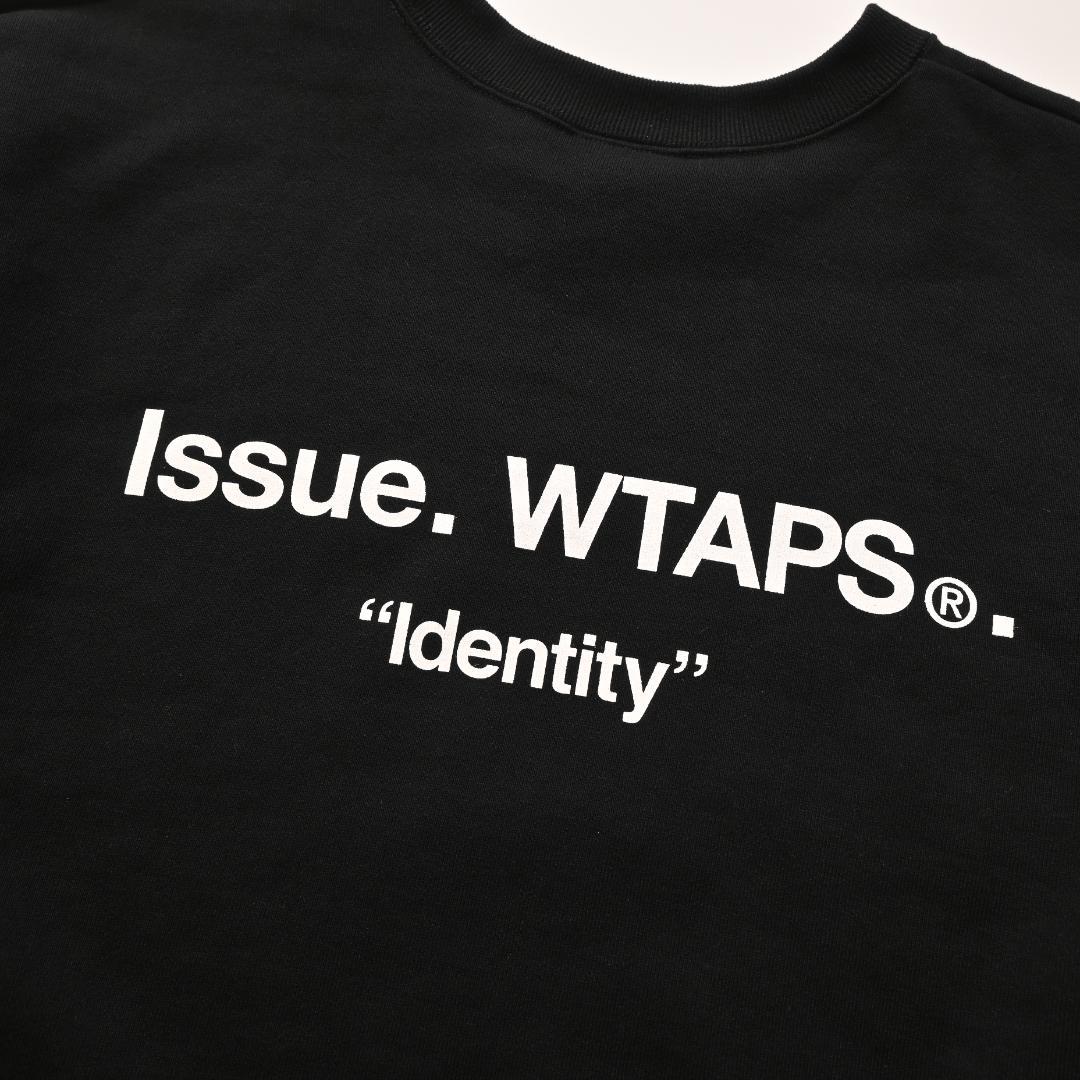 【25AW】WTAPS ダブルタップス IDENTITY スウェット 4 黒