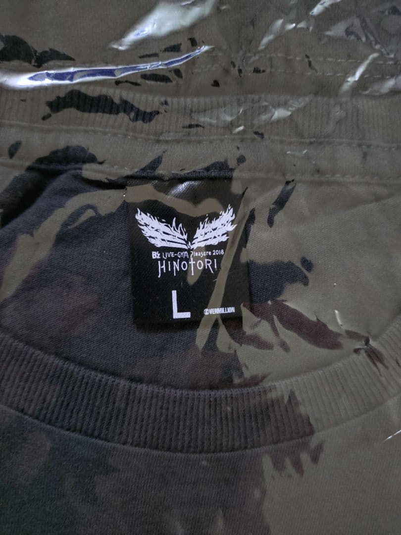 【新品】【Lサイズ】【B'z】【スミ】【ブラック】【R＆R】【HINOTORI】