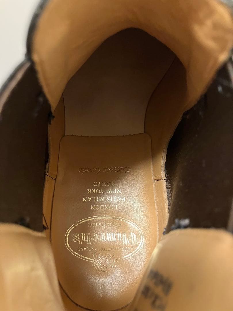 k*n様 Church's Amberley サイドゴアブーツ UK7.5 17