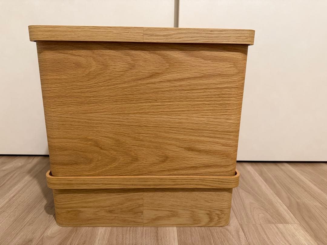 曲木のケーブルボックス 大小セット 加藤順子 dinos コラボ商品