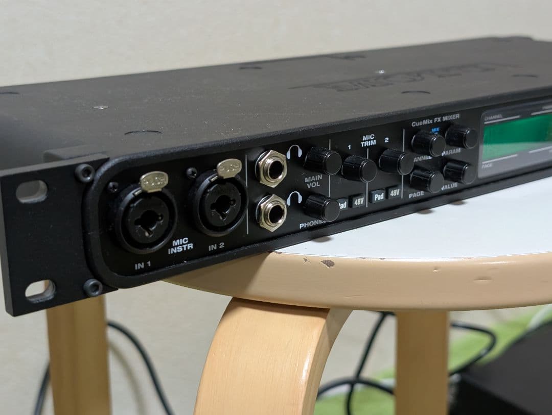 DTM・DAW MOTU 828x + steinberg TIME BASE + PD8L