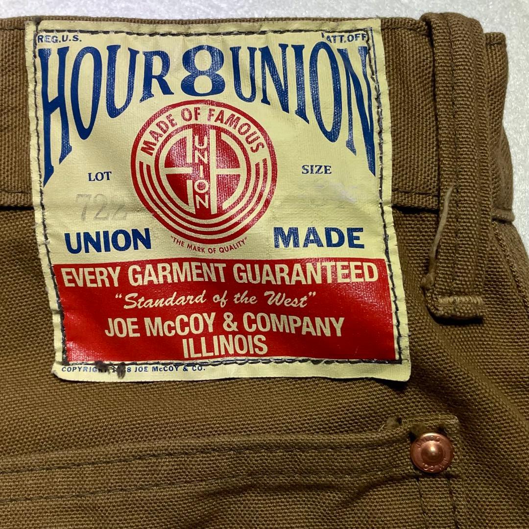 リアルマッコイズ ダブルニー ペインターパンツ ブラウンダック 34