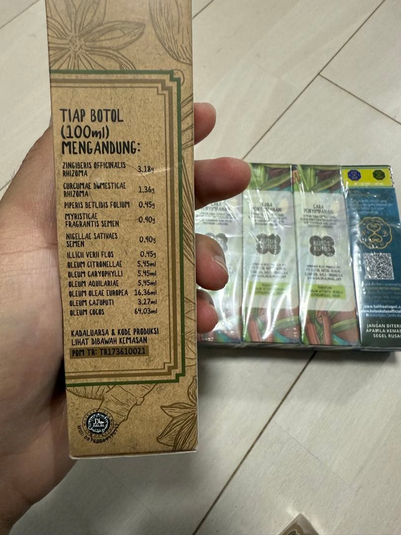 3本Kutus Kutus Original Indonesia Bali