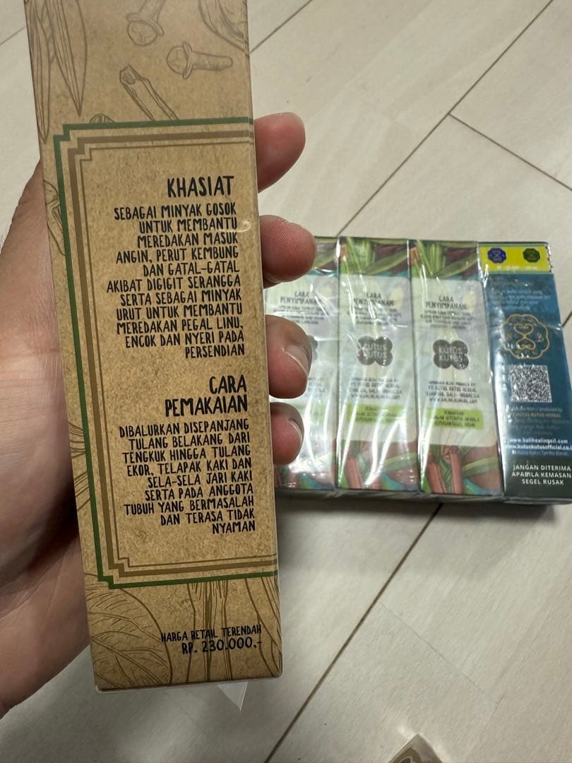 3本Kutus Kutus Original Indonesia Bali