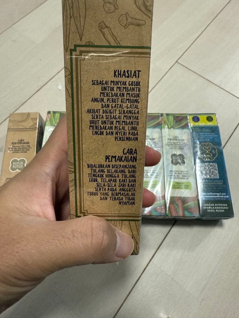 3本Kutus Kutus Original Indonesia Bali