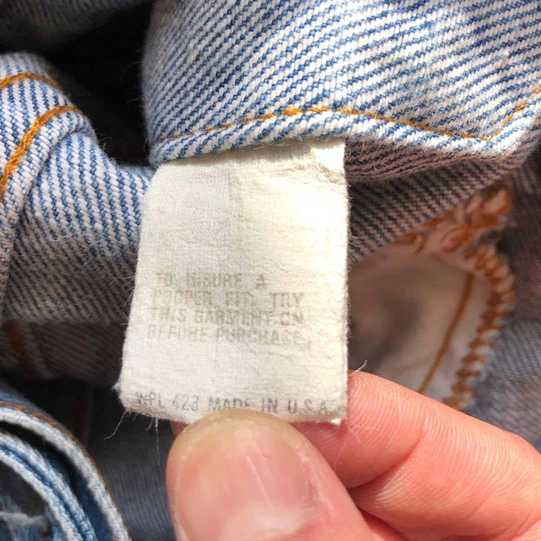 LEVI'S デニムジャケット 70506 ボタン527 USA製 80s