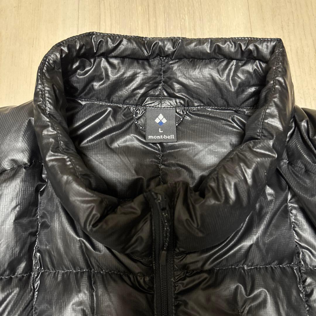 モンベル プラズマ1000ダウンジャケット Lサイズ ブラック