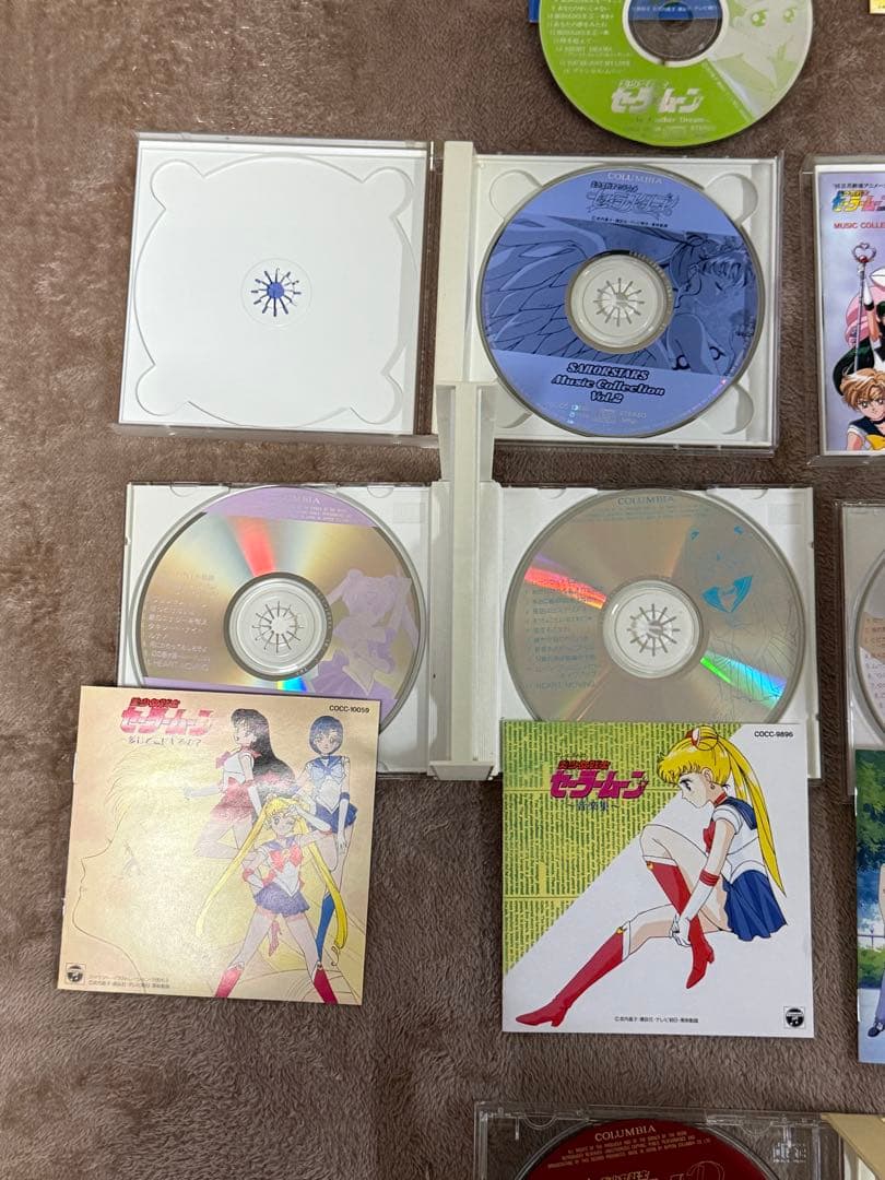 セーラームーン CD 10枚セット