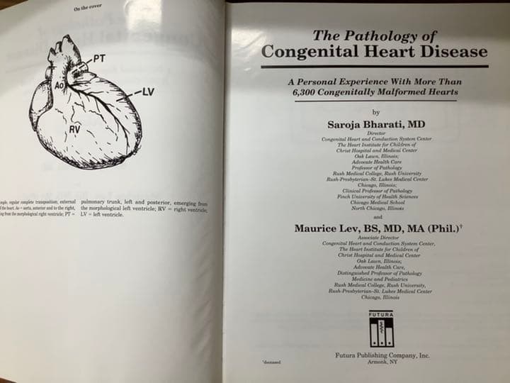 Lev and Bharati 先天性心疾患の病理学