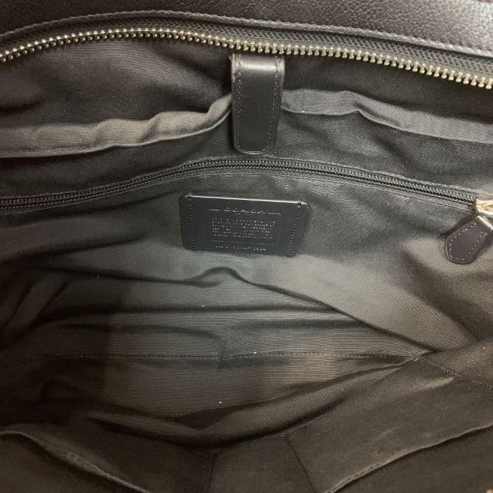 COACH　　レザー　ビジネスバッグ ブリーフケース　F73524 ブラック