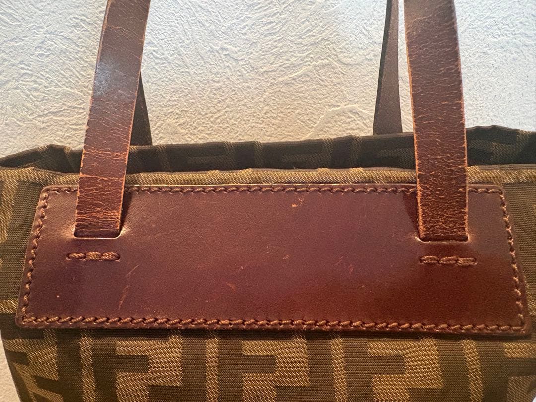 FENDI フェンディ 手提げ鞄　総柄