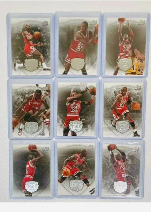 38枚のカードマイケル・ジョーダン・アッパーデッキ・レアコレクション