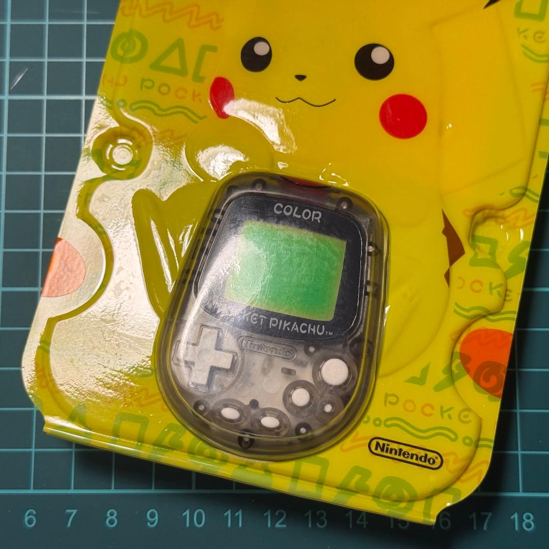 極美品！任天堂ポケットピカチュウ！カラー　金・銀といっしょ！万歩計 動作確認済み