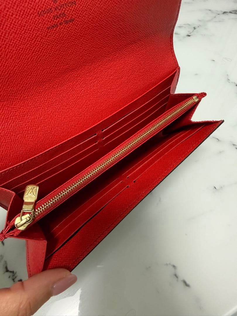 【値下げ】Louis Vuitton ルイヴィトン　長財布　※中に名前入り