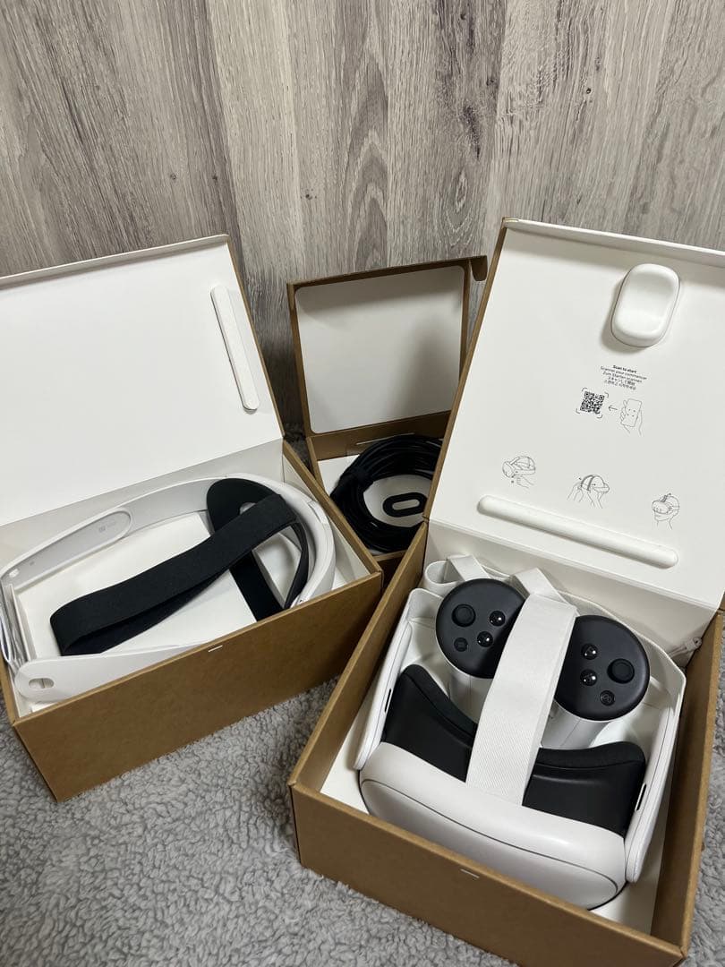  Quest 3 128GB エリートストラップ リンクケーブル